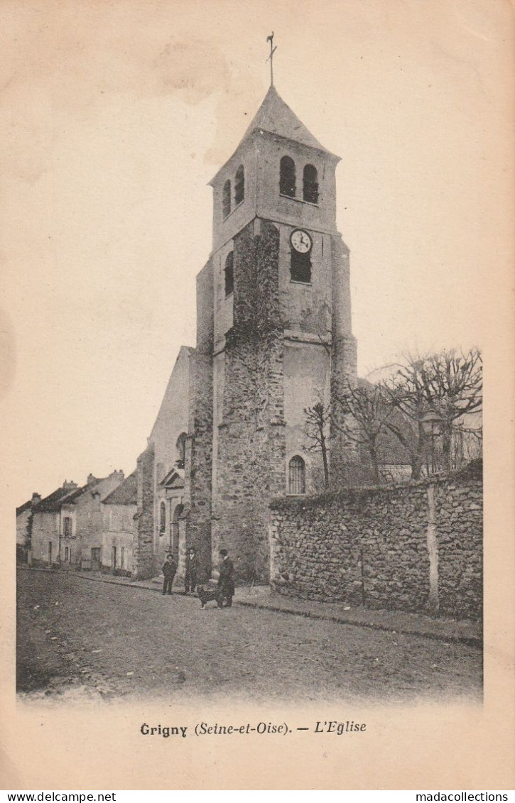 Grigny (91 - Essonne) L'Eglise - Grigny