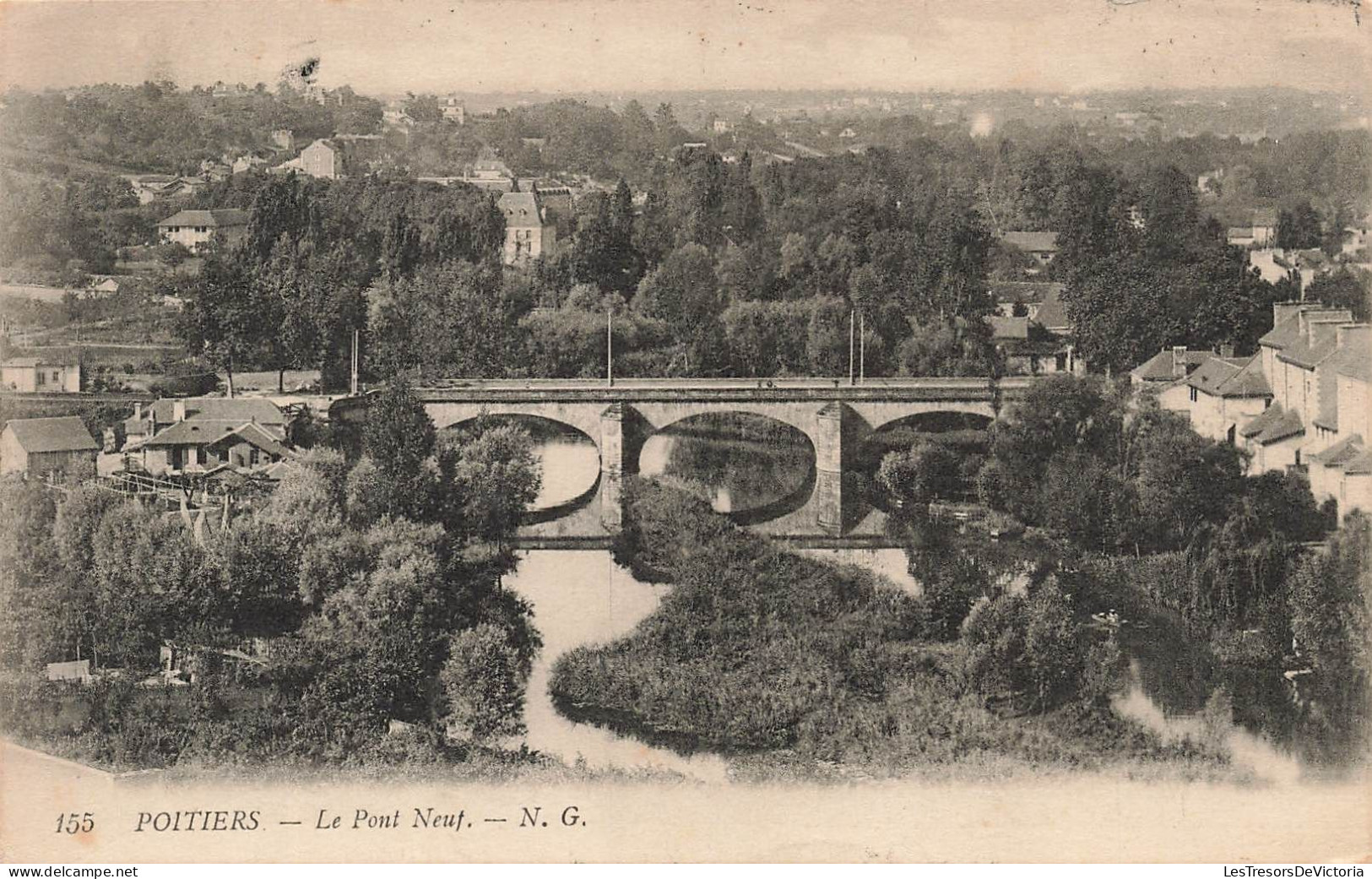 FRANCE - Poitiers - Le Pont Neuf - Carte Postale Ancienne - Poitiers