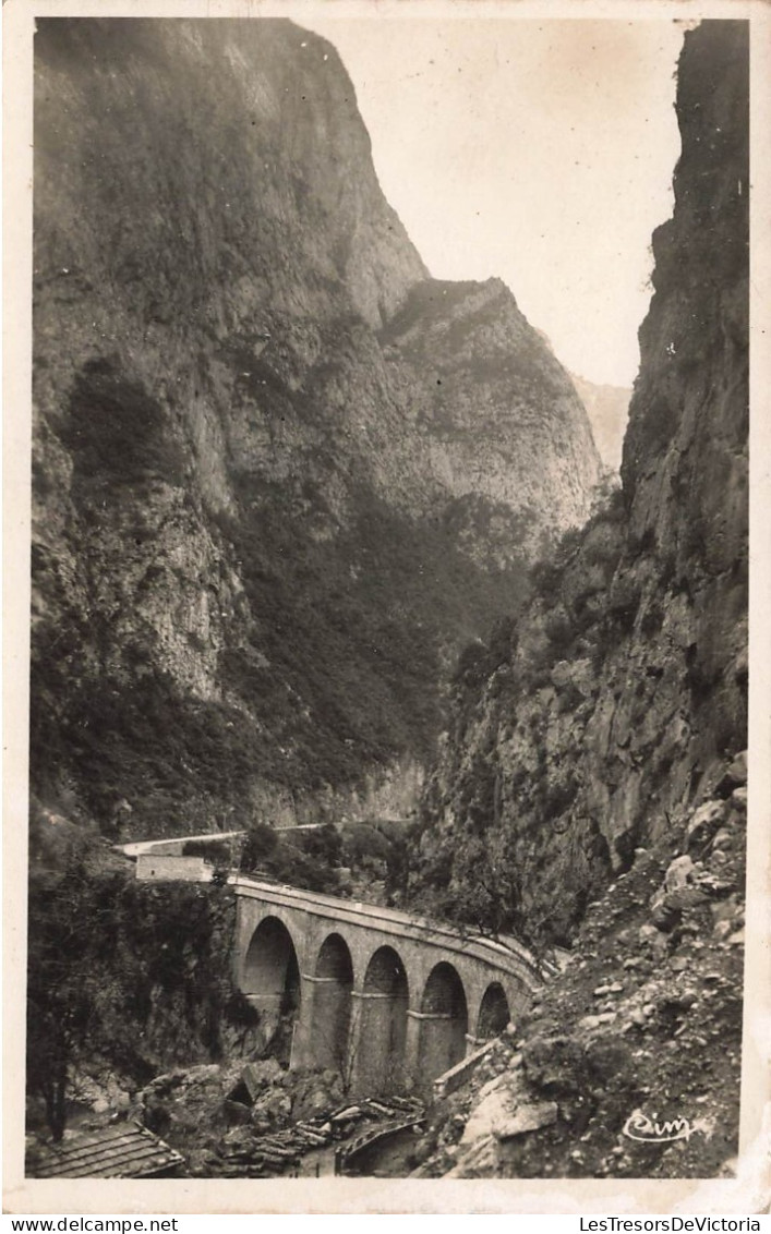 ALGÉRIE - Bougie - Gorges Du Chabet El Akra - Le Pont Et La Maison Cantonnière - Carte Postale Ancienne - Constantine
