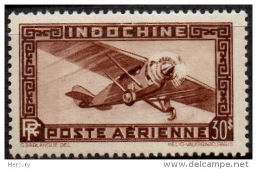 INDOCHINE - 30 $ Neuf De 1949 - Poste Aérienne