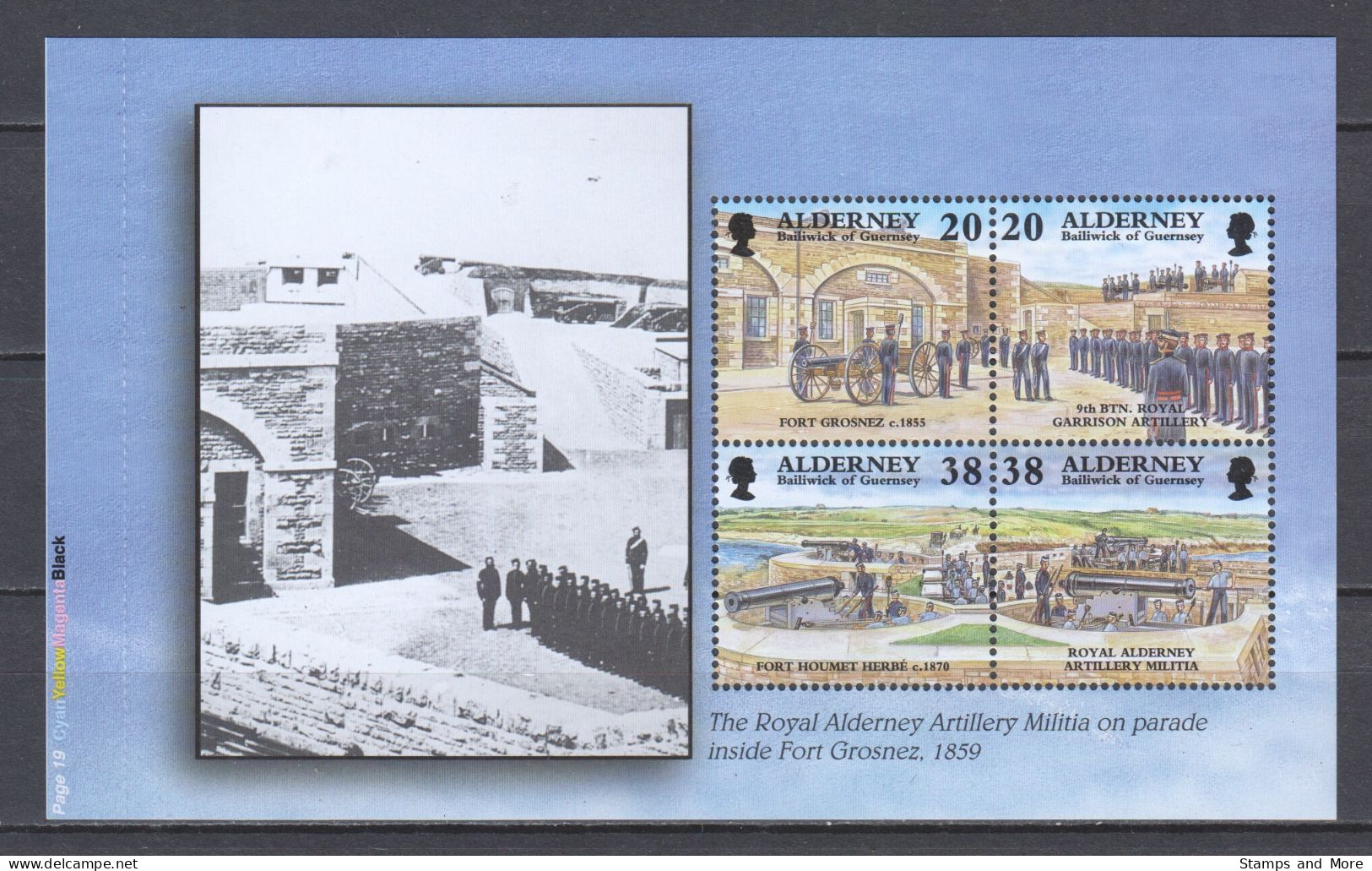 Alderney 1999 Mi H-Blatt H14-H19 MNH - Alderney