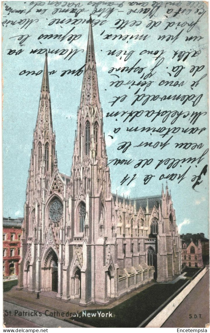 CPA  Carte Postale Etats Unis New York St Patricks Cathedral 1910 VM74884 - Autres Monuments, édifices