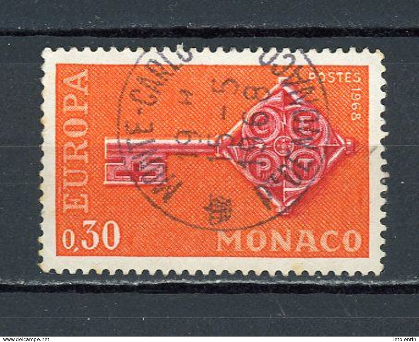 MONACO: EUROPA - N° Yvert 749 Obli. - Gebraucht