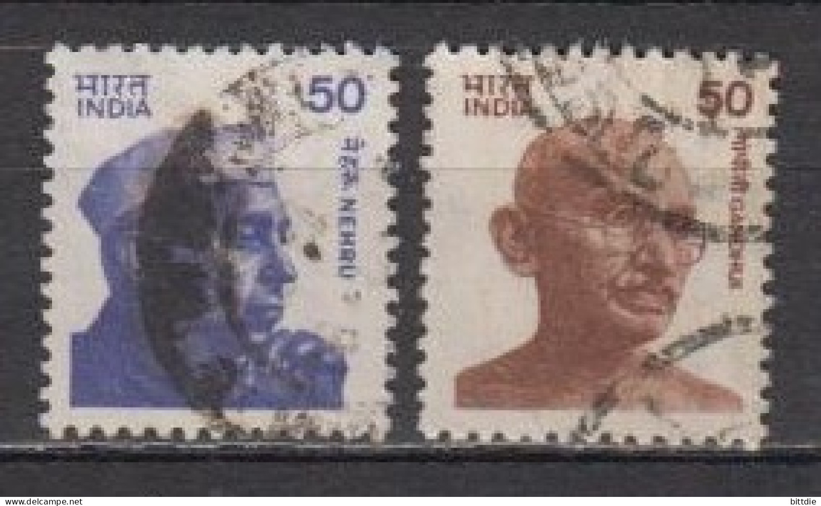 Indien  939/40 , O  (U 6262) - Gebruikt