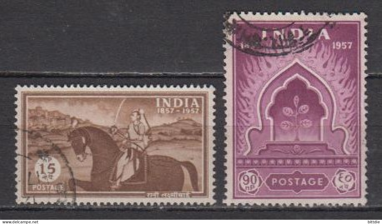 Indien  273/74 , O  (U 6272) - Gebraucht