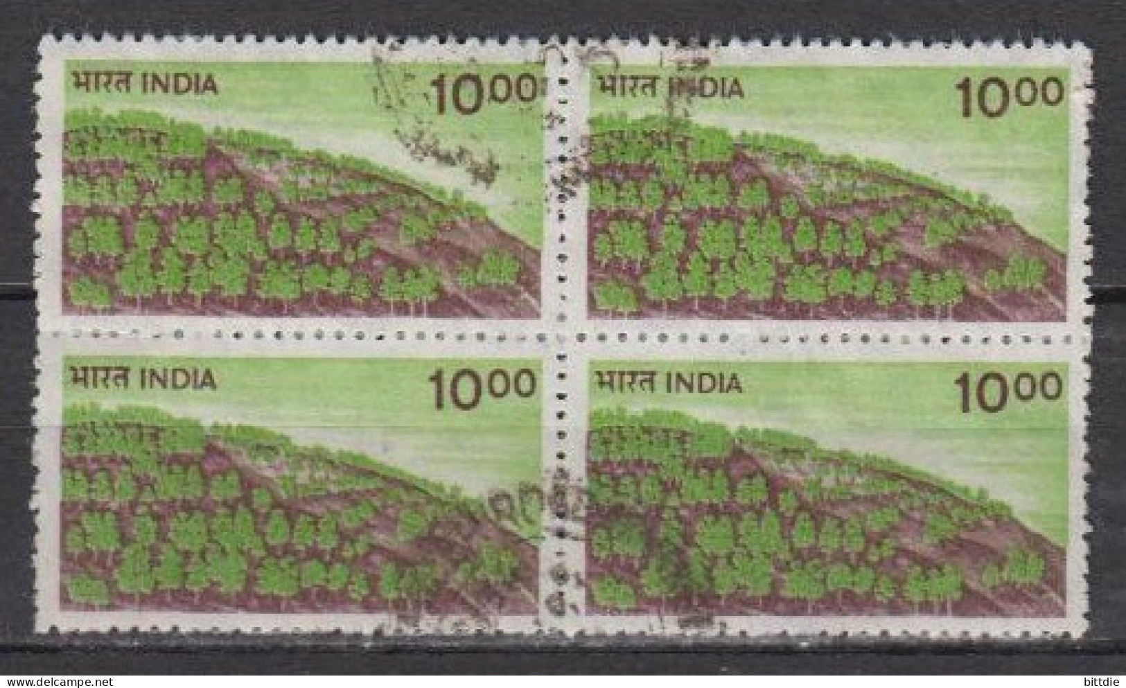 Indien  986 X , VB , O  (U 6314) - Gebraucht