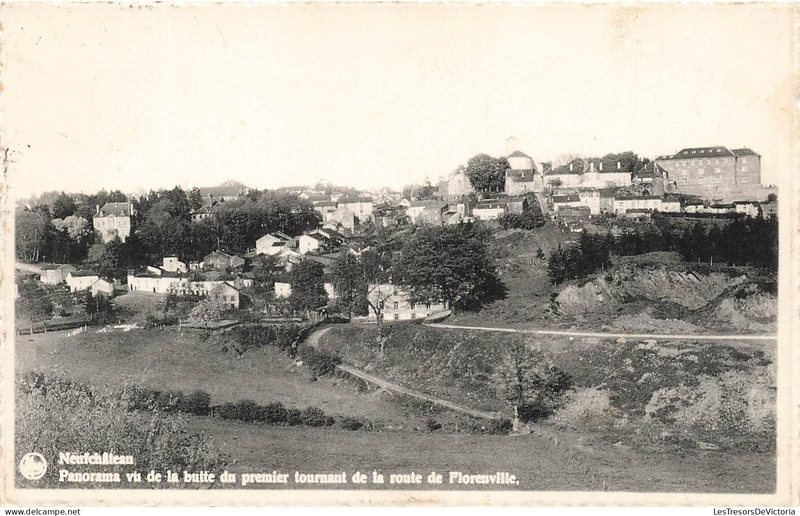 BELGIQUE - Neufchâteau - Panorama Vu De La Butte Du Premier Tournant De La Route De Florenville - Carte Postale Ancienne - Neufchateau