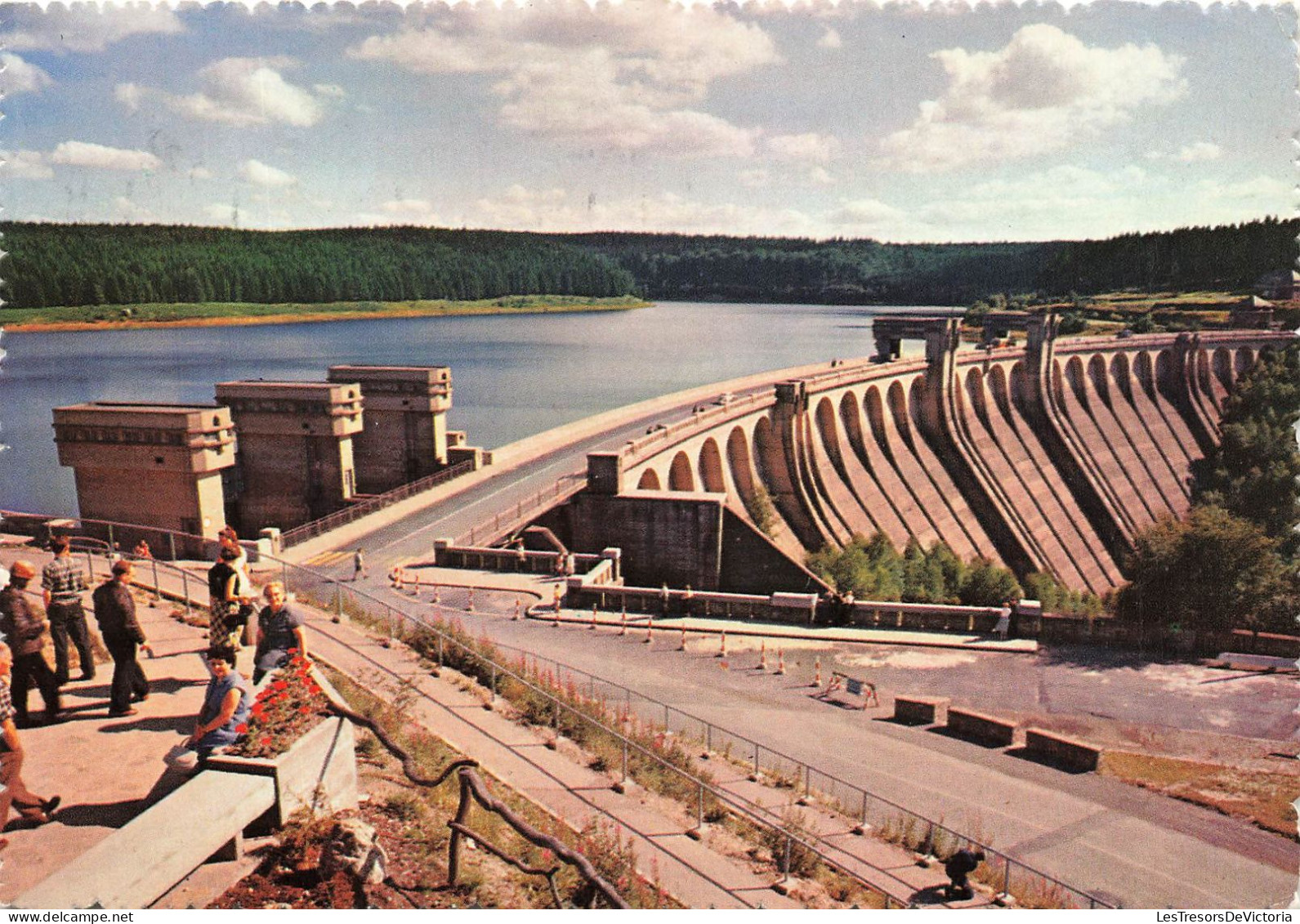 BELGIQUE - Liège - Eupen - Le Barrage Et Le Lac - Animé  - Carte Postale - Eupen