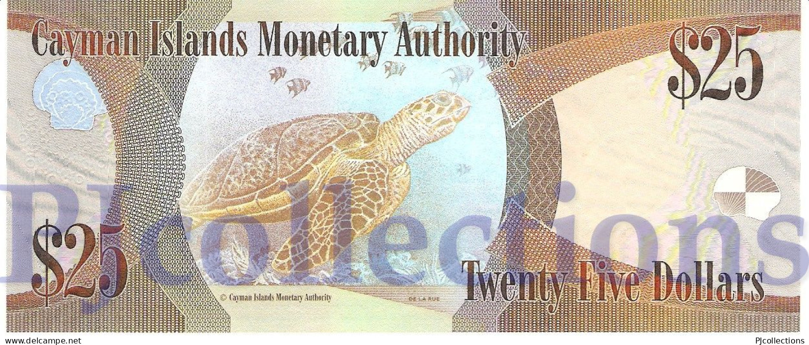 CAYMAN ISLANDS 25 DOLLARS 2010 PICK 41a UNC LOW SERIAL NUMBER "004126" - Kaaimaneilanden