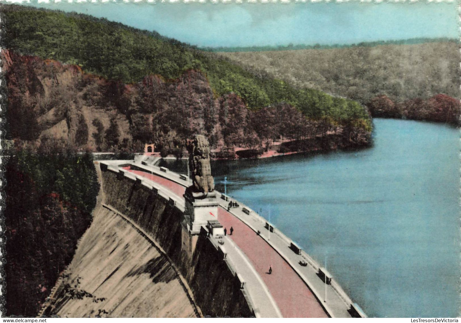 BELGIQUE - Liège - La Gileppe - Le Barrage Et Le Lac - Animé  - Carte Postale - Gileppe (Stuwdam)