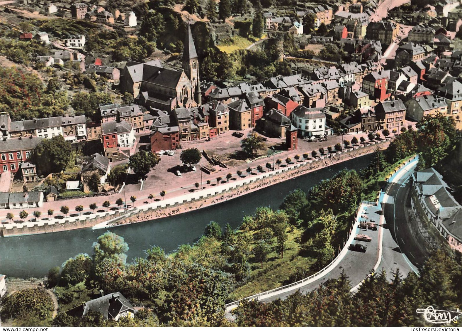 BELGIQUE - Laroche - Vue Générale Aérienne  - Carte Postale - La-Roche-en-Ardenne