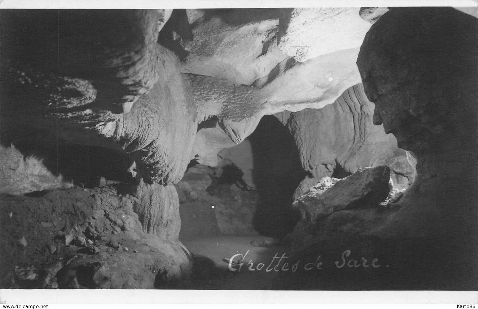Sare * 5 Cartes Photos * Les Grottes * Archéologie Fouilles - Sare