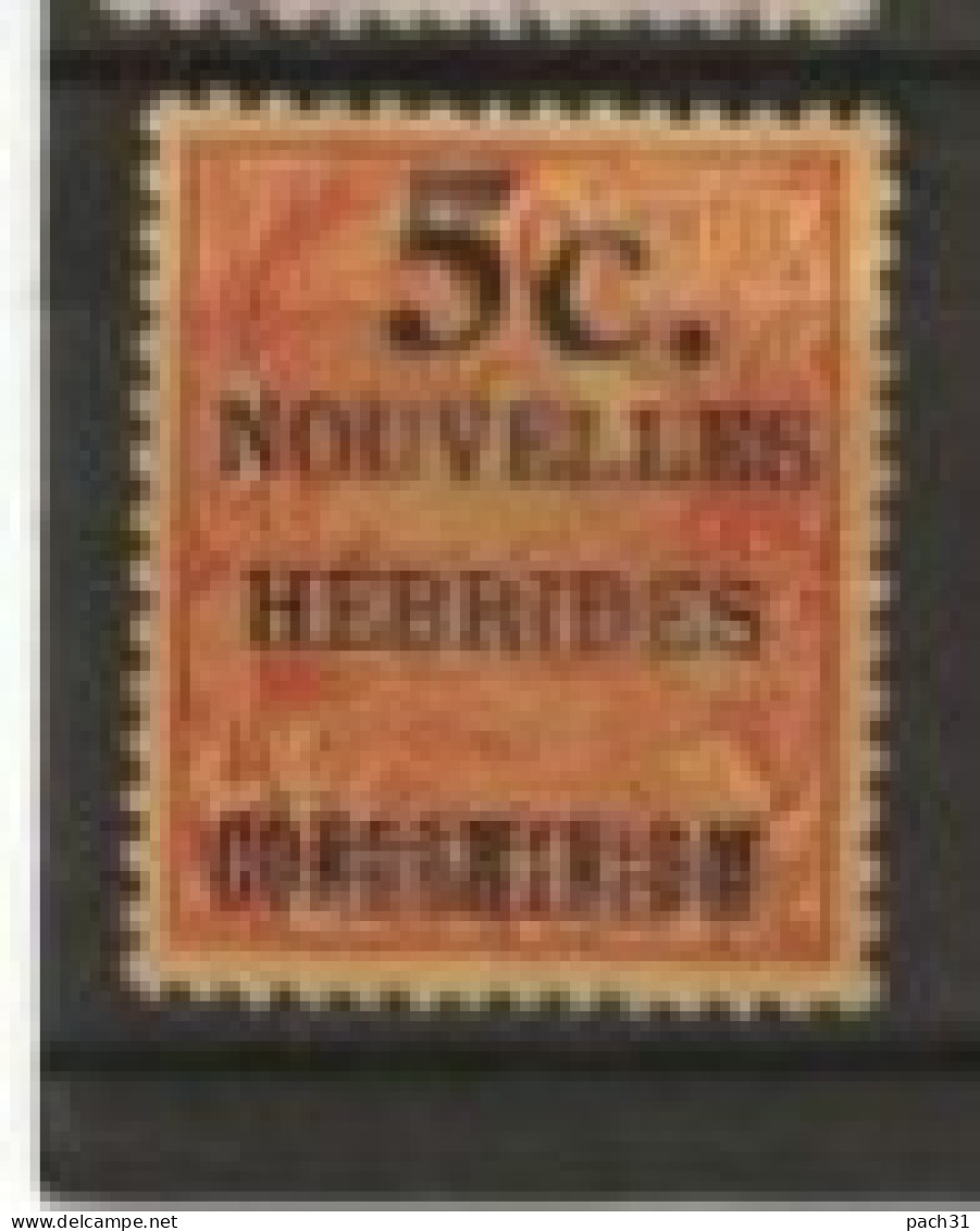 Nouvelles-Hébrides N° YT 58 Neuf * - Unused Stamps