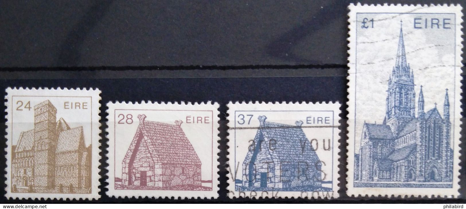 IRLANDE                     N° 571/574                      OBLITERE - Used Stamps