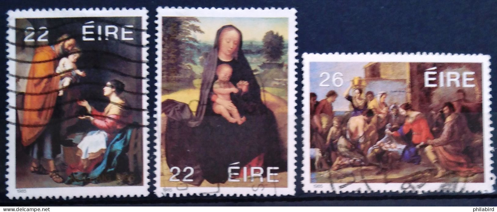 IRLANDE                      N° 583/585                      OBLITERE - Used Stamps