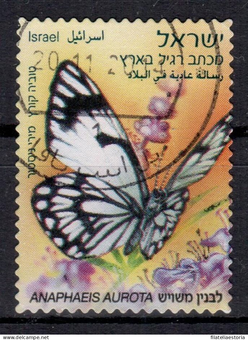 Israel 2011 Obliterè - Papillons - Michel Nr. 2201 (isr124) - Oblitérés (sans Tabs)