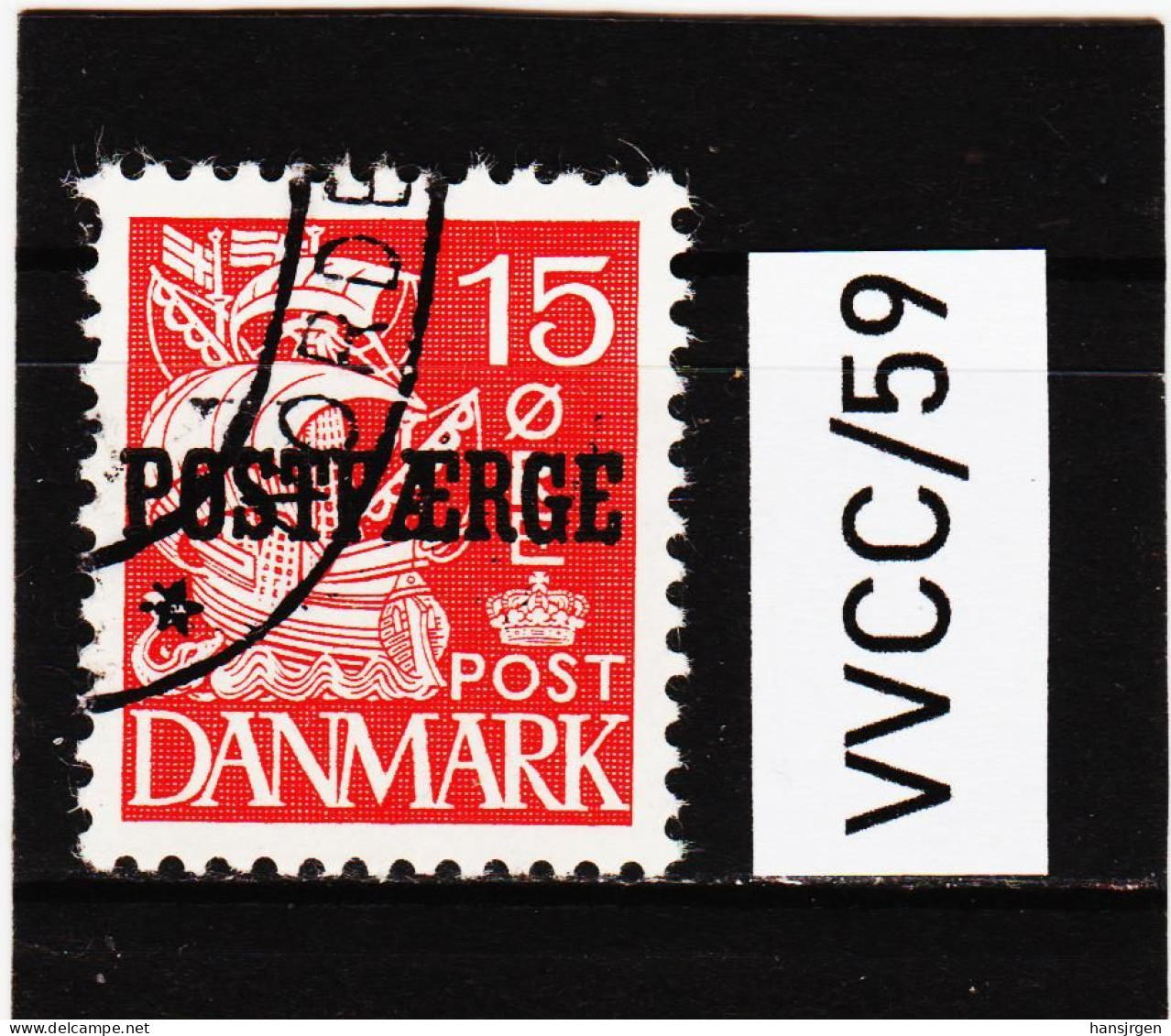 VVCC/59 DÄNEMARK 1927  Michl  12  Gestempelt SIEHE ABBILDUNG - Postpaketten