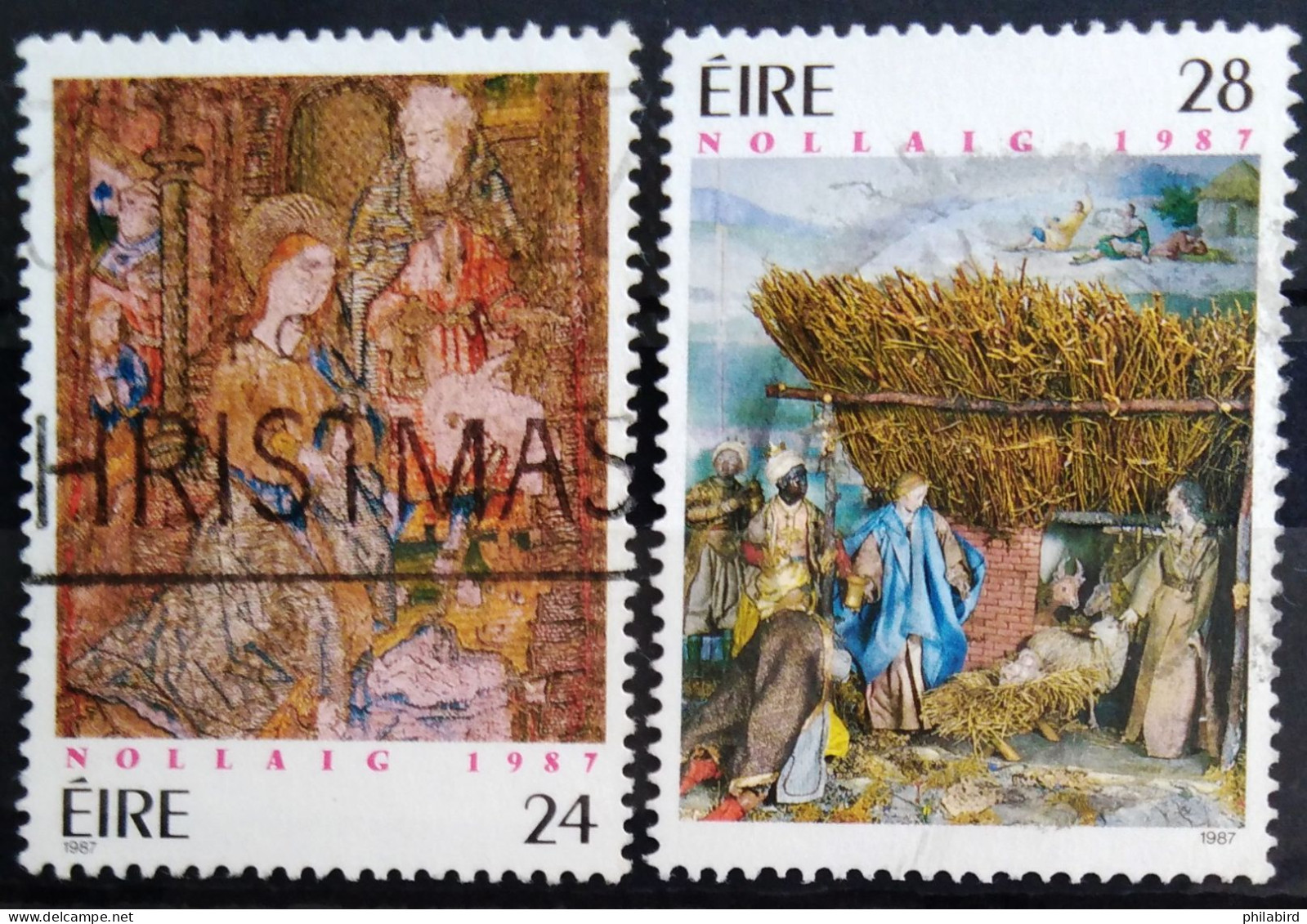 IRLANDE                      N° 640/641                      OBLITERE - Used Stamps