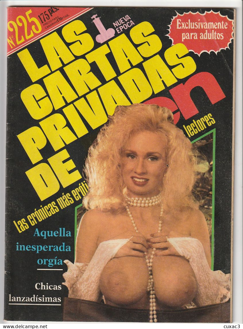 Pornographique  Revue  LAS CARTAS PRIVADAS DE PEN  N) 225 - Autres & Non Classés