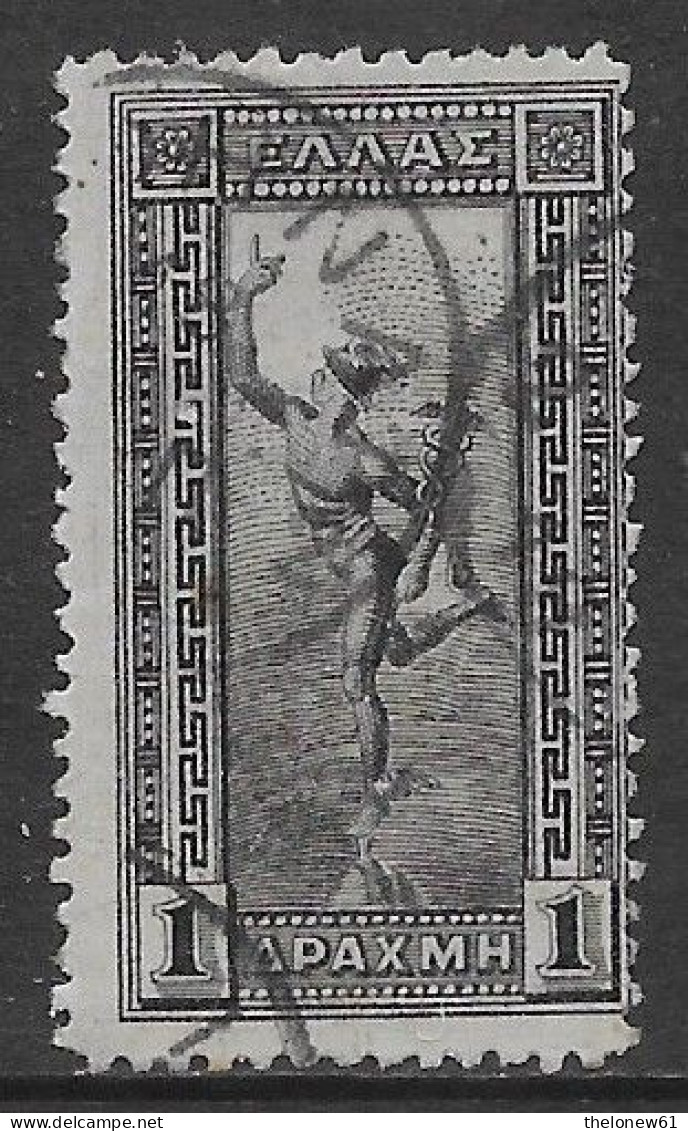 Grecia Greece Hellas 1901 Hermes 1Dr Mi N.135 US - Used Stamps