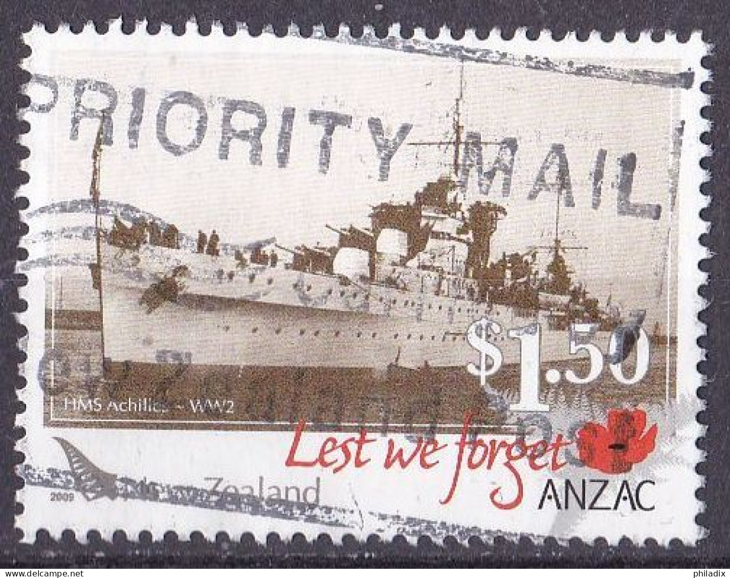 Neuseeland Marke Von 2009 O/used (A3-53) - Oblitérés