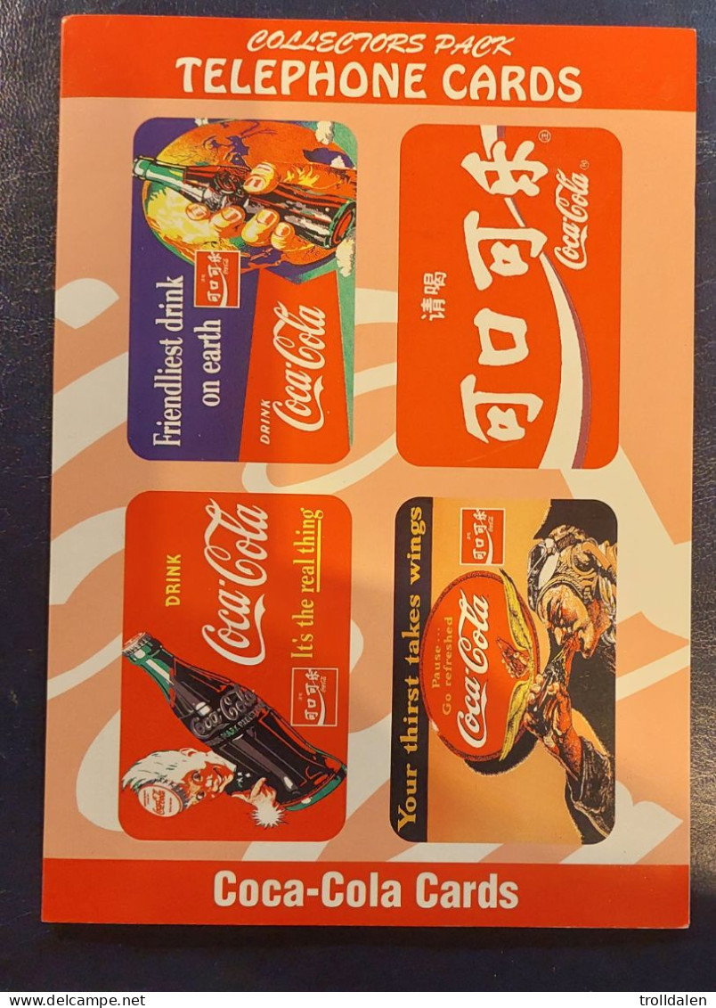 Folder With Coca Cola Cards , Fake Cards - Zambie