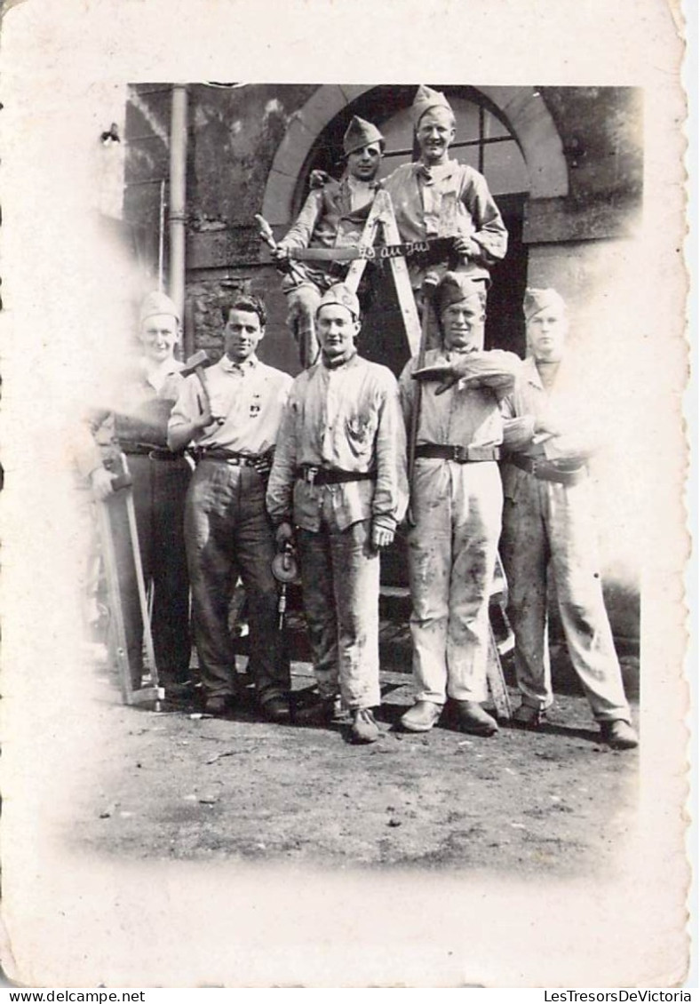 Photographie - Militaire - Soldats - Lote de 10 photos - Format 6/8,5 - Bords dentelés