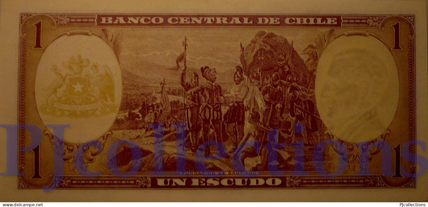 CHILE 1 ESCUDO 1964 PICK 136 UNC - Chile