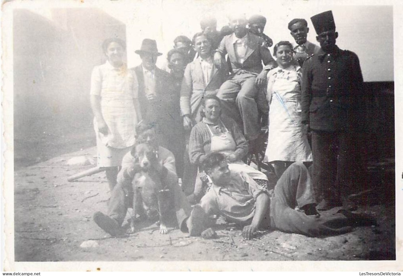 Photographie - Militaire - Soldats - Lote de 10 photos - Format 6/8,5 - Bords dentelés