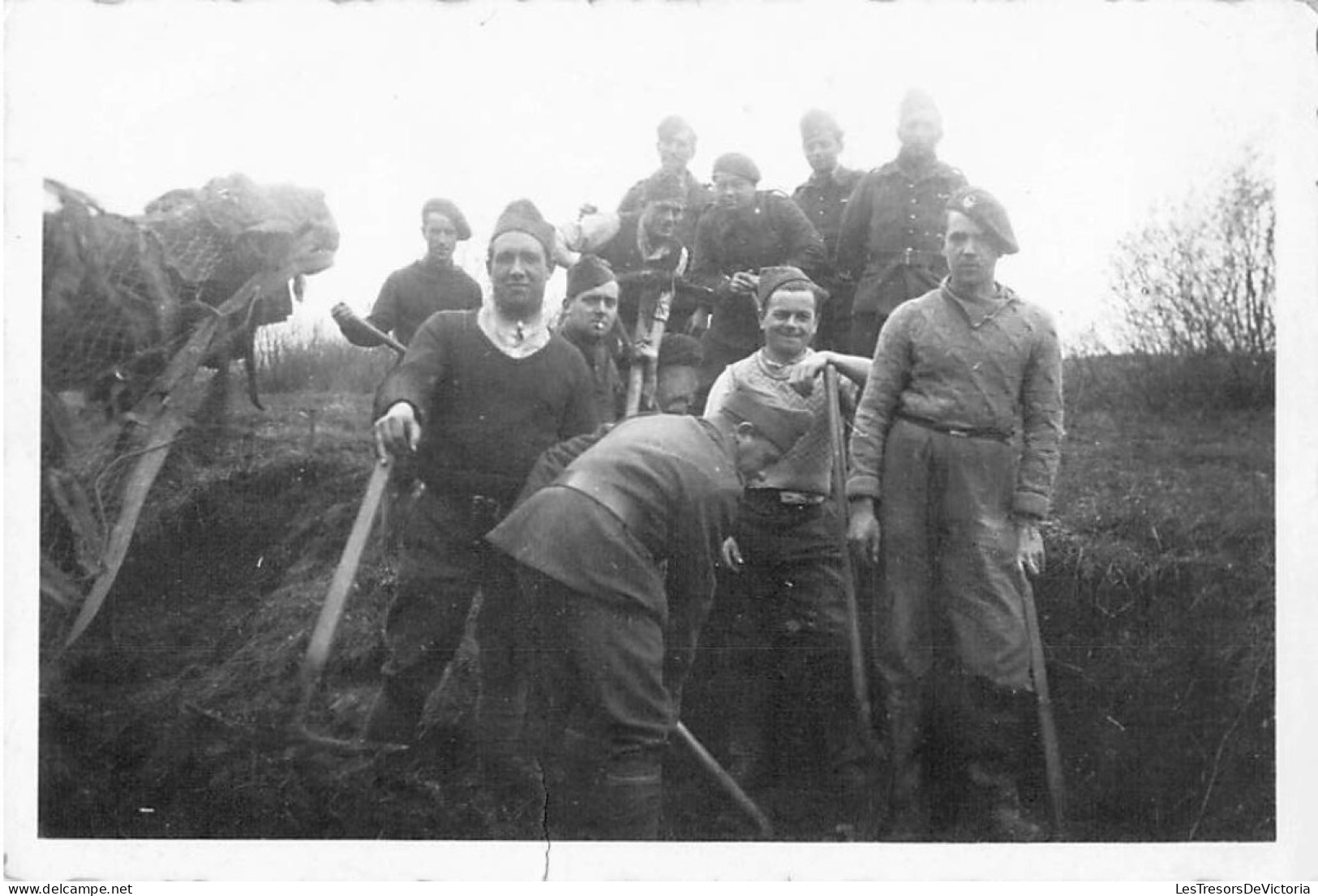 Photographie - Militaire - Soldats - Lote de 10 photos - Format 6/8,5 - Bords dentelés