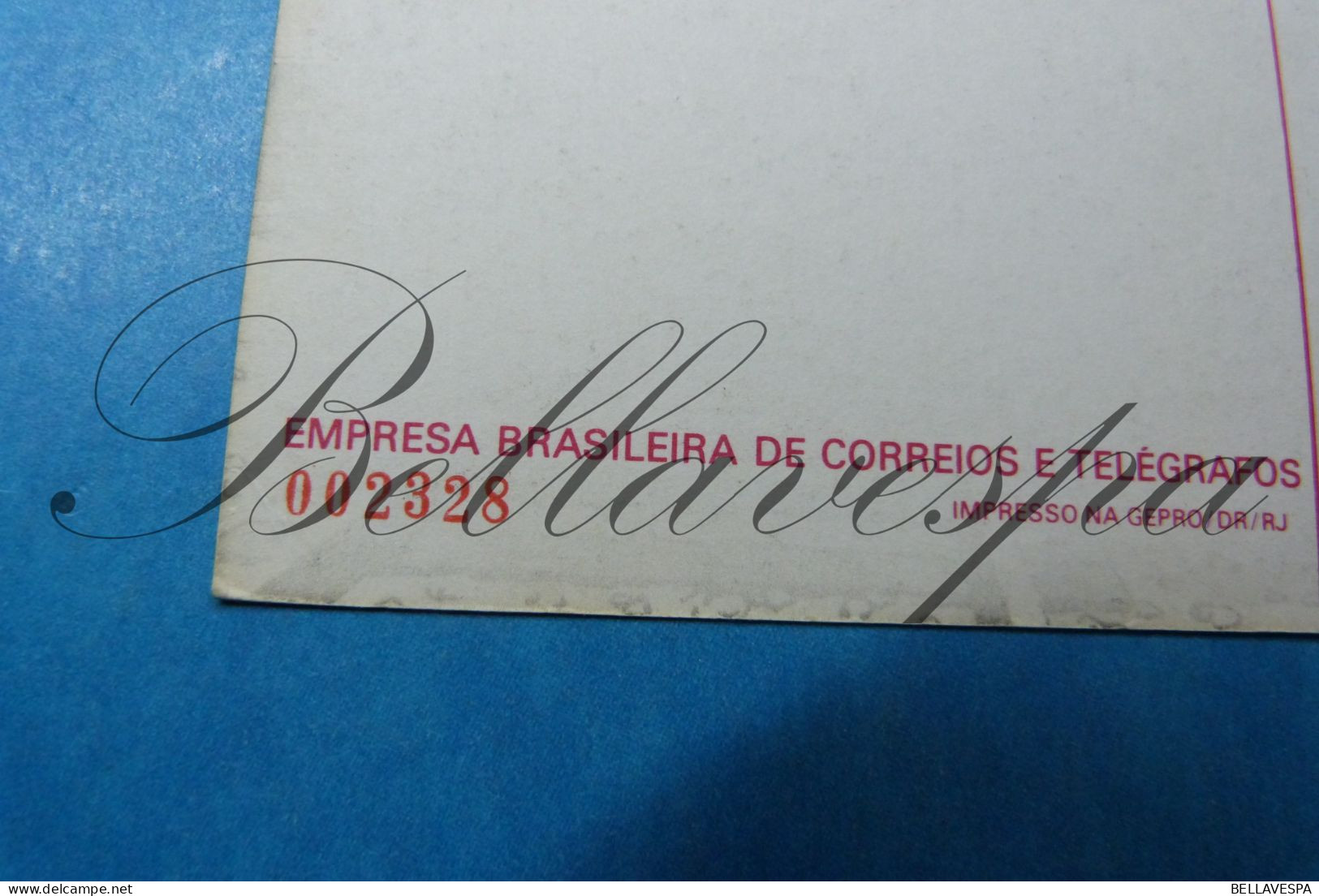 Railway Train Chemin De Fer Congresso Panamericano De Estradas De Ferro 1990 Rio De Janeiro N° 2328  Felepe Eduardo - Treni