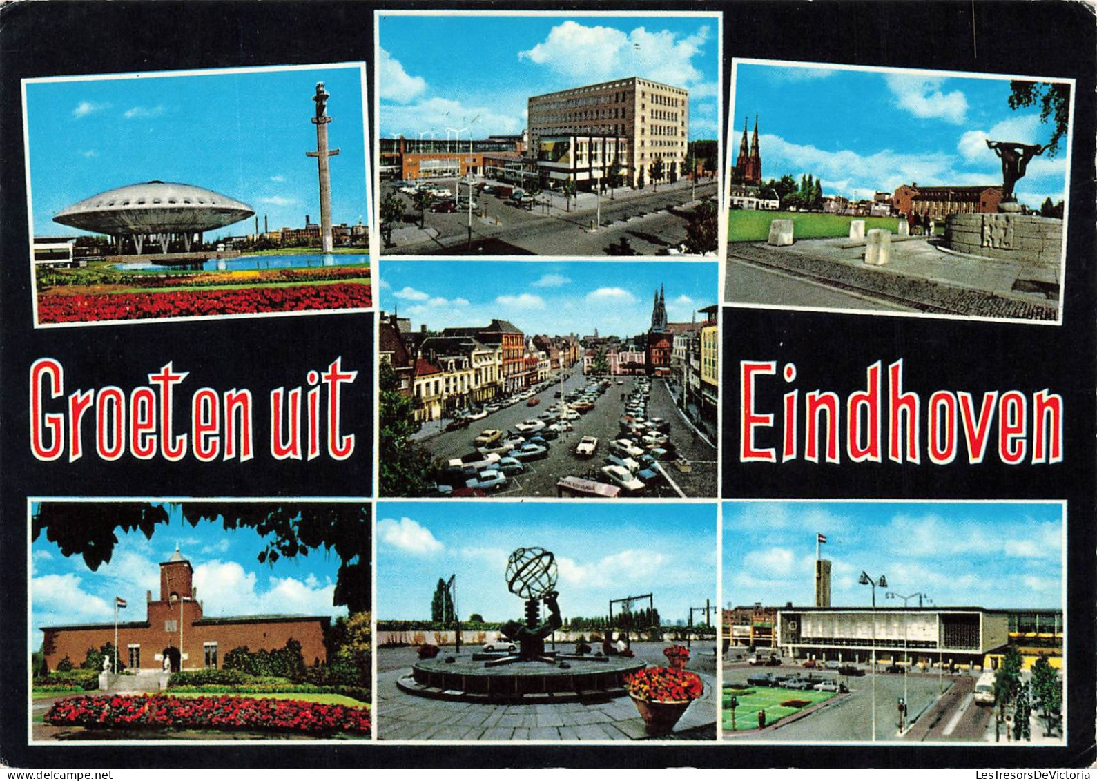 PAYS BAS - Eindhoven - Multivues - Colorisé - Carte Postale - Eindhoven