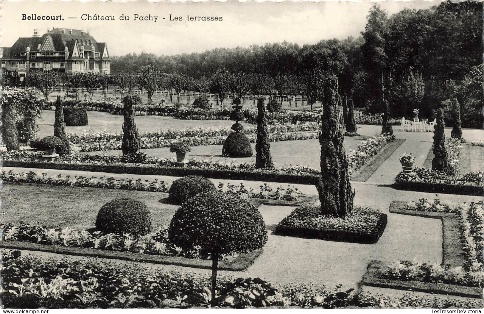 BELGIQUE - Bellecourt - Château Du Pachy - Les Terrasses - Carte Postale - Manage