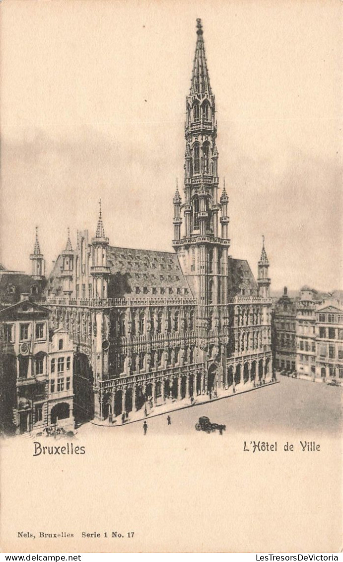 BELGIQUE -  Bruxelles - Hôtel De Ville - Carte Postale Ancienne - Monuments, édifices