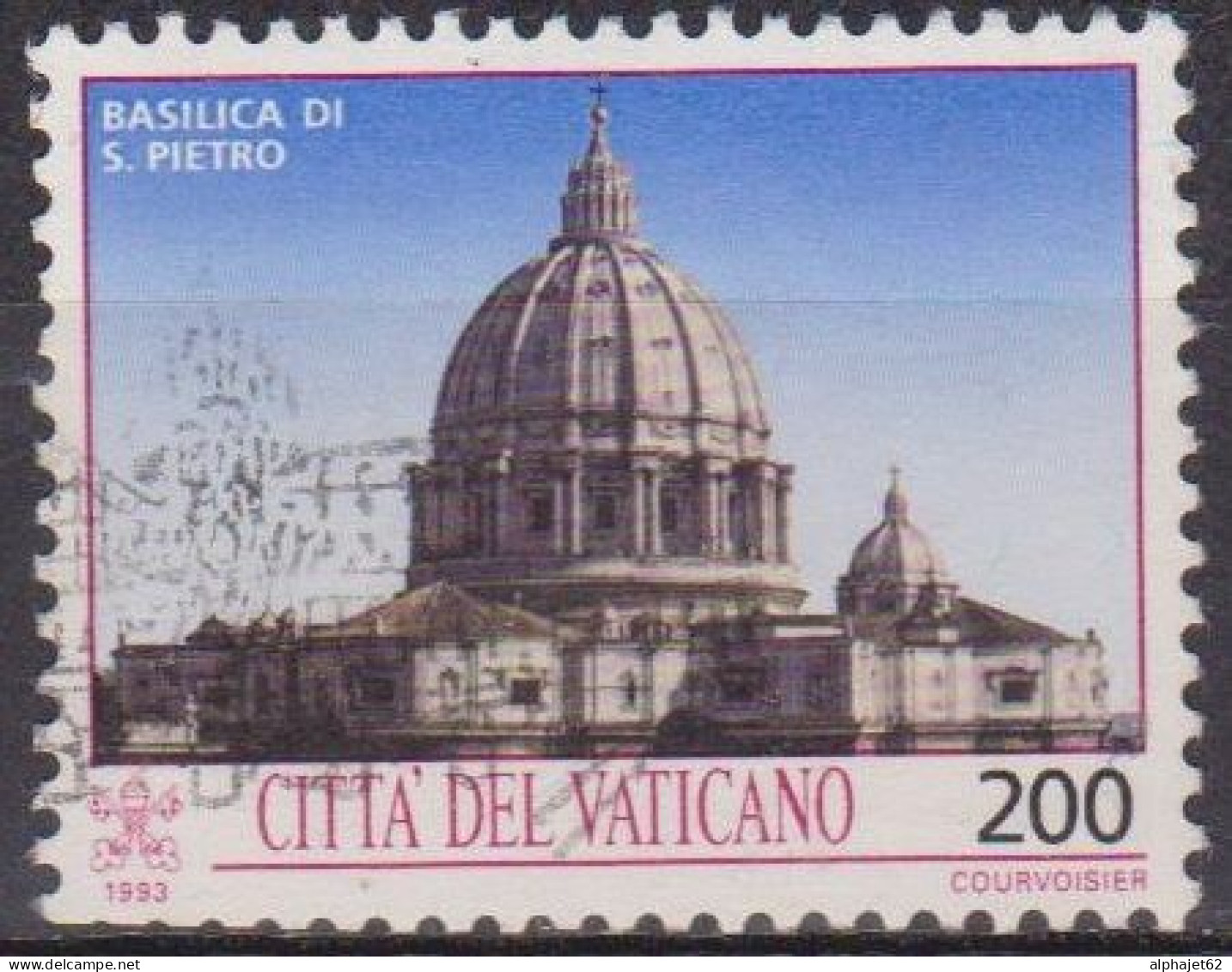 Edifice Religieux - VATICAN - Basilique Saint Pierre De Rome - N° 942 - 1993 - Oblitérés