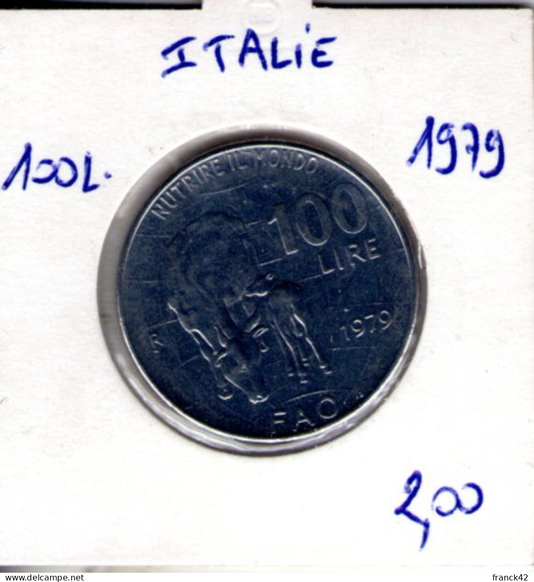 Italie. 100 Lires 1979. FAO - 100 Lire