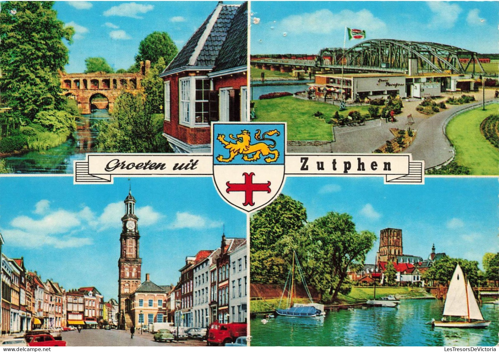 PAYS BAS -  Zutphen - Multivues - Colorisé - Carte Postale - Zutphen