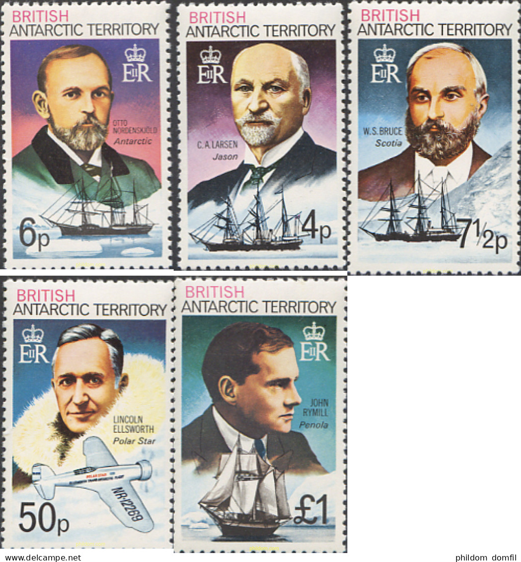 282710 MNH ANTARTIDA BRITANICA 1981  - Unused Stamps