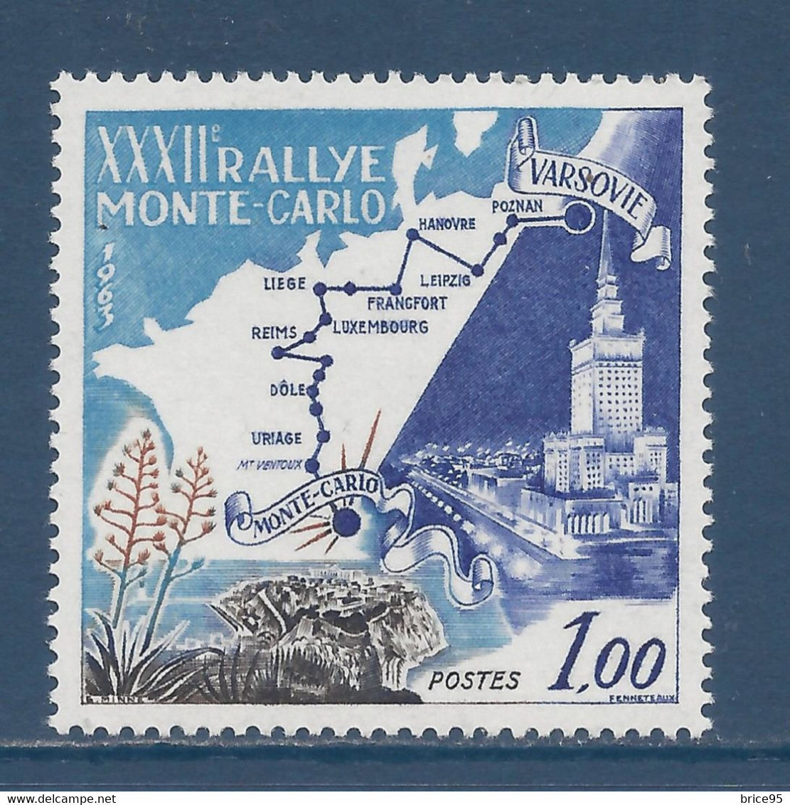 Monaco - YT N° 614 ** - Neuf Sans Charnière - 1963 - Unused Stamps