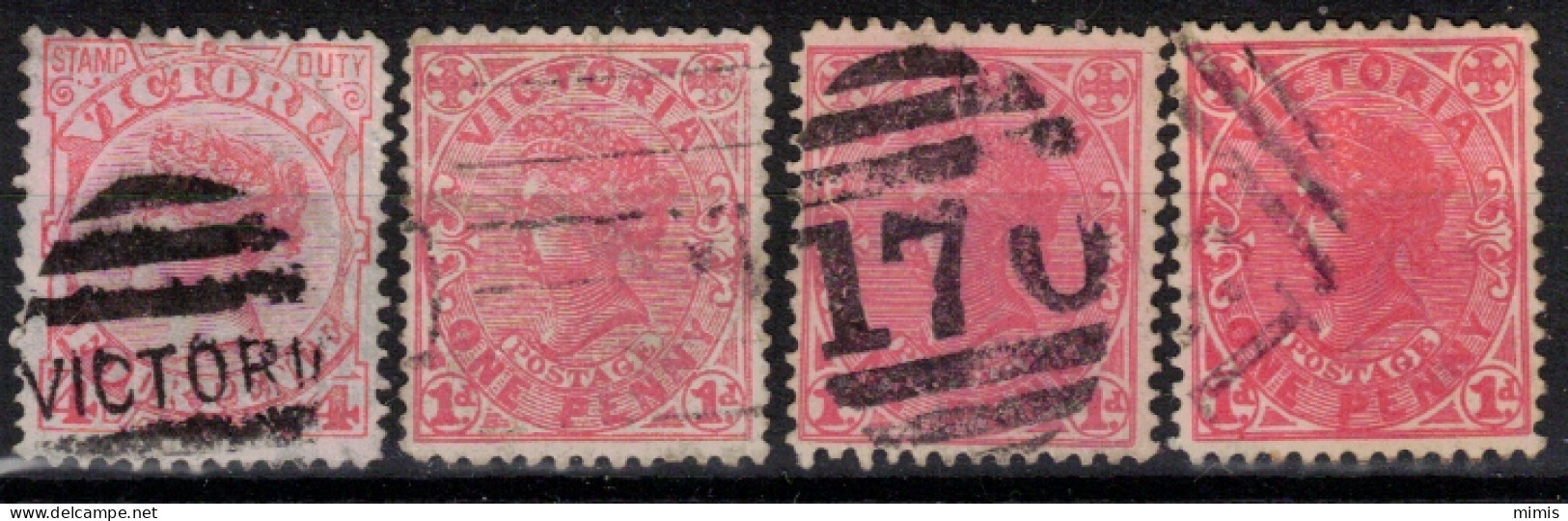 VICTORIA          Divers Timbres Oblitérés - Usati