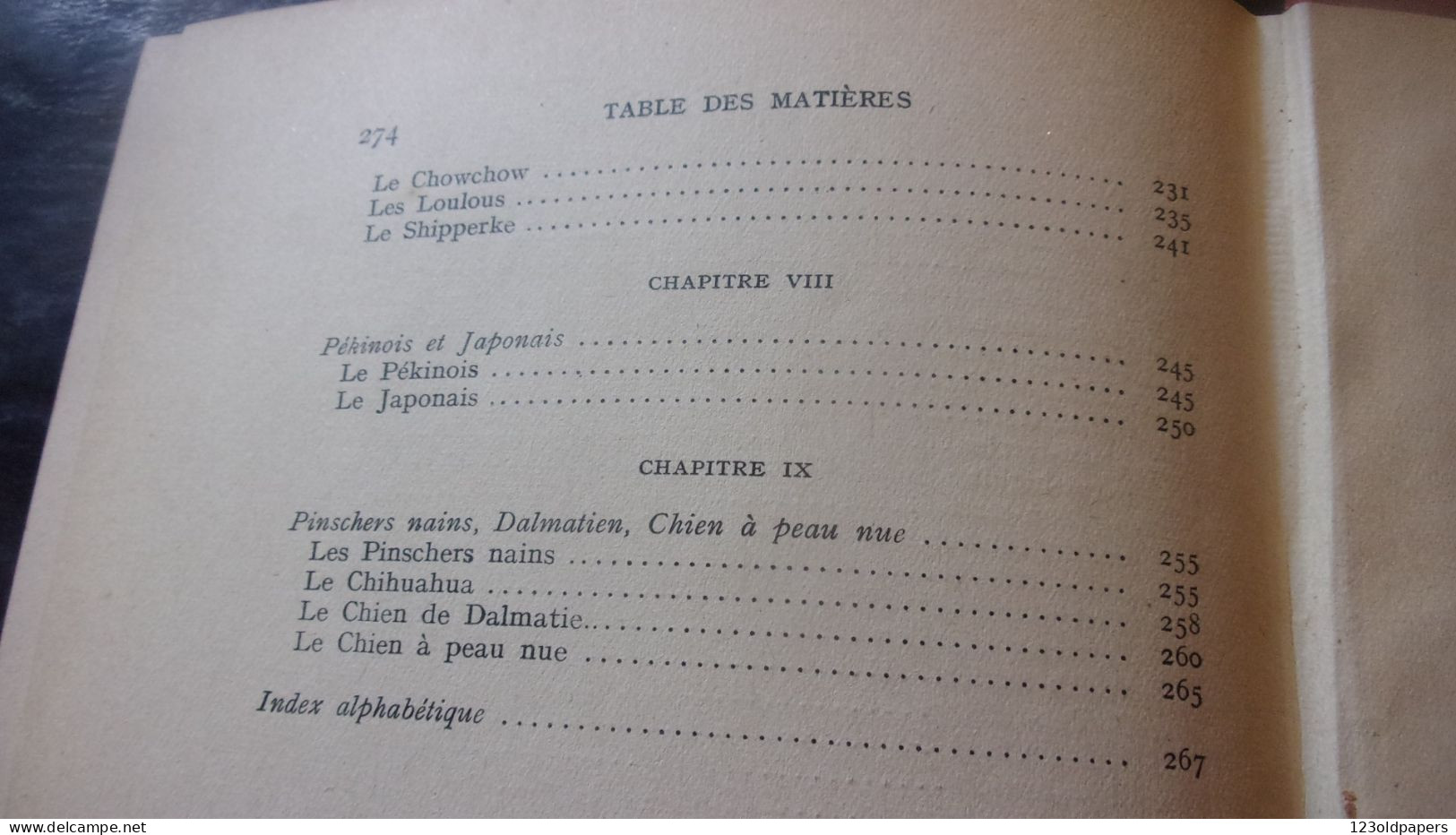 CHIENS DE BERGER - CHIENS DE GARDE -CHIENS D'AGREMENT. - ROBIN V. - 1933  / 275 PAGES FOX LEVRIER BARZOI CARLIN