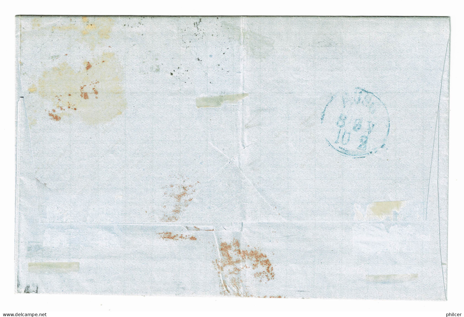 Portugal, 1872, # 39, 44, Lisboa-Berlin, Com Certificado - Cartas & Documentos