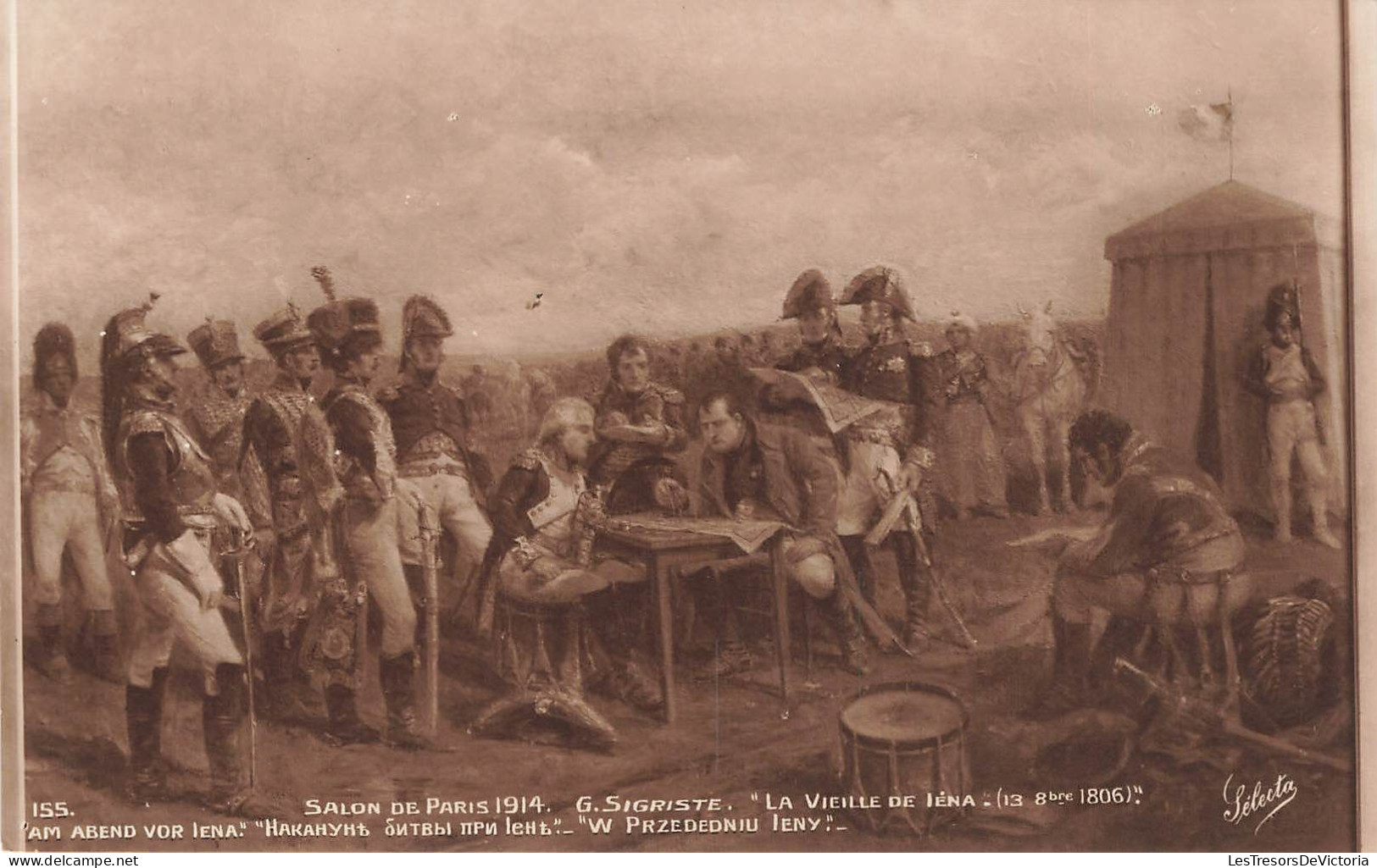 HISTOIRE - La Vieille De Iéna - Salon De Paris - Carte Postale Ancienne - Geschiedenis