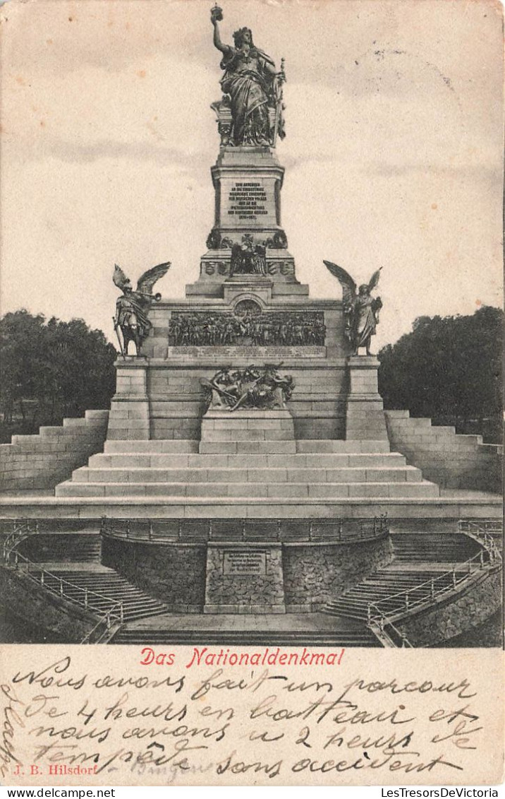 ALLEMAGNE - Niederwalddenkmal - Carte Postale Ancienne - Rüdesheim A. Rh.