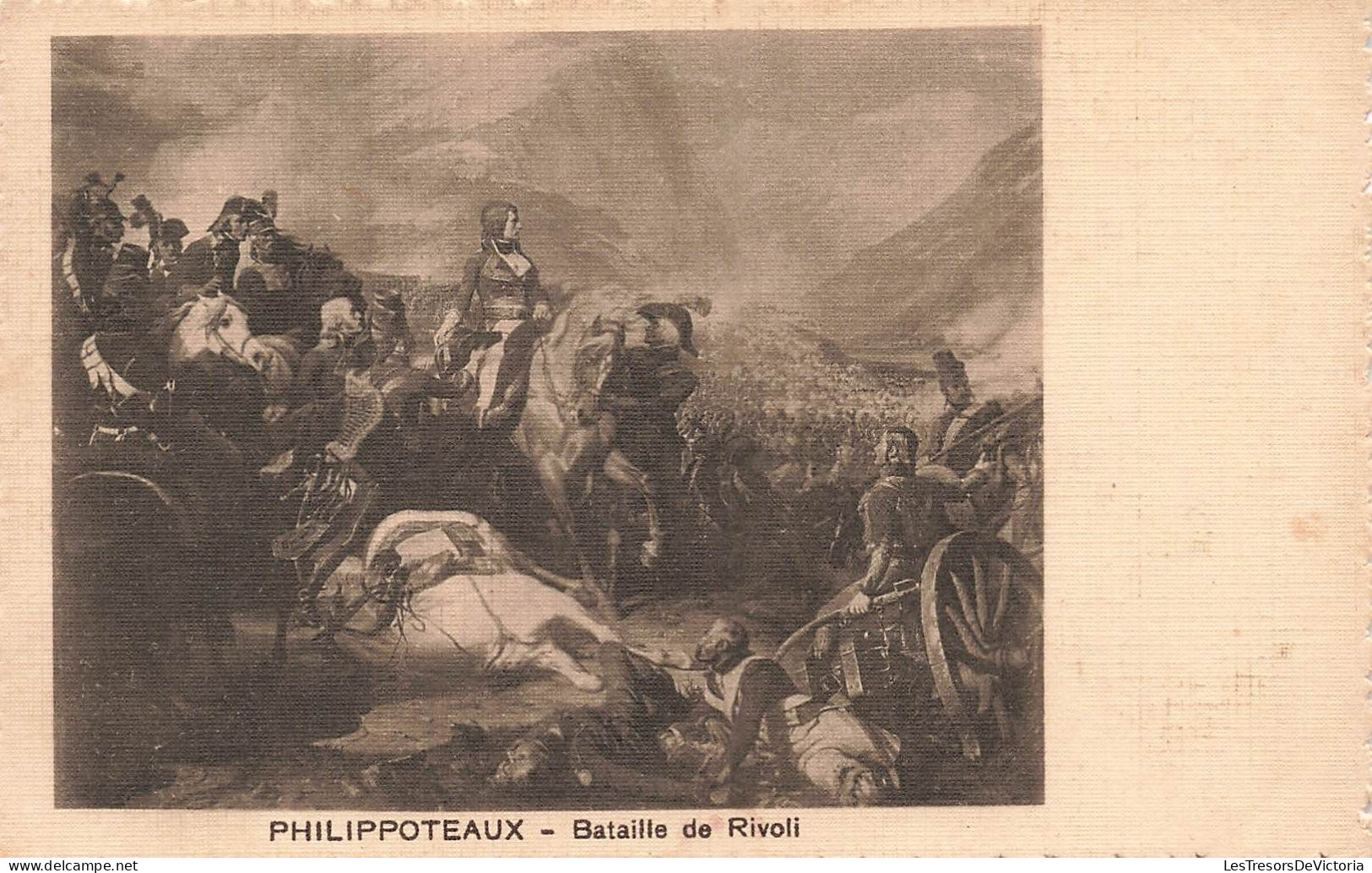 PEINTURES & TABLEAUX - Philippoteaux - Bataille De Rivoli - Carte Postale Ancienne - Schilderijen