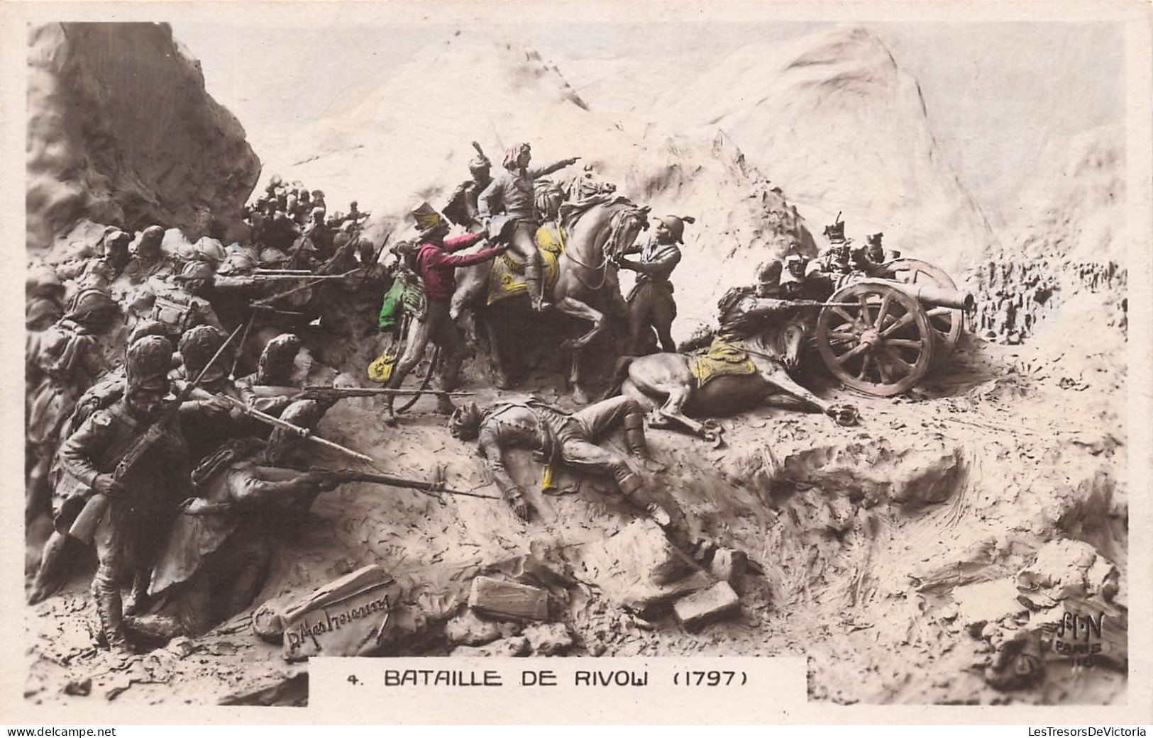 HISTOIRE - Bataille De Rivoli 1797 - Carte Postale Ancienne - Histoire