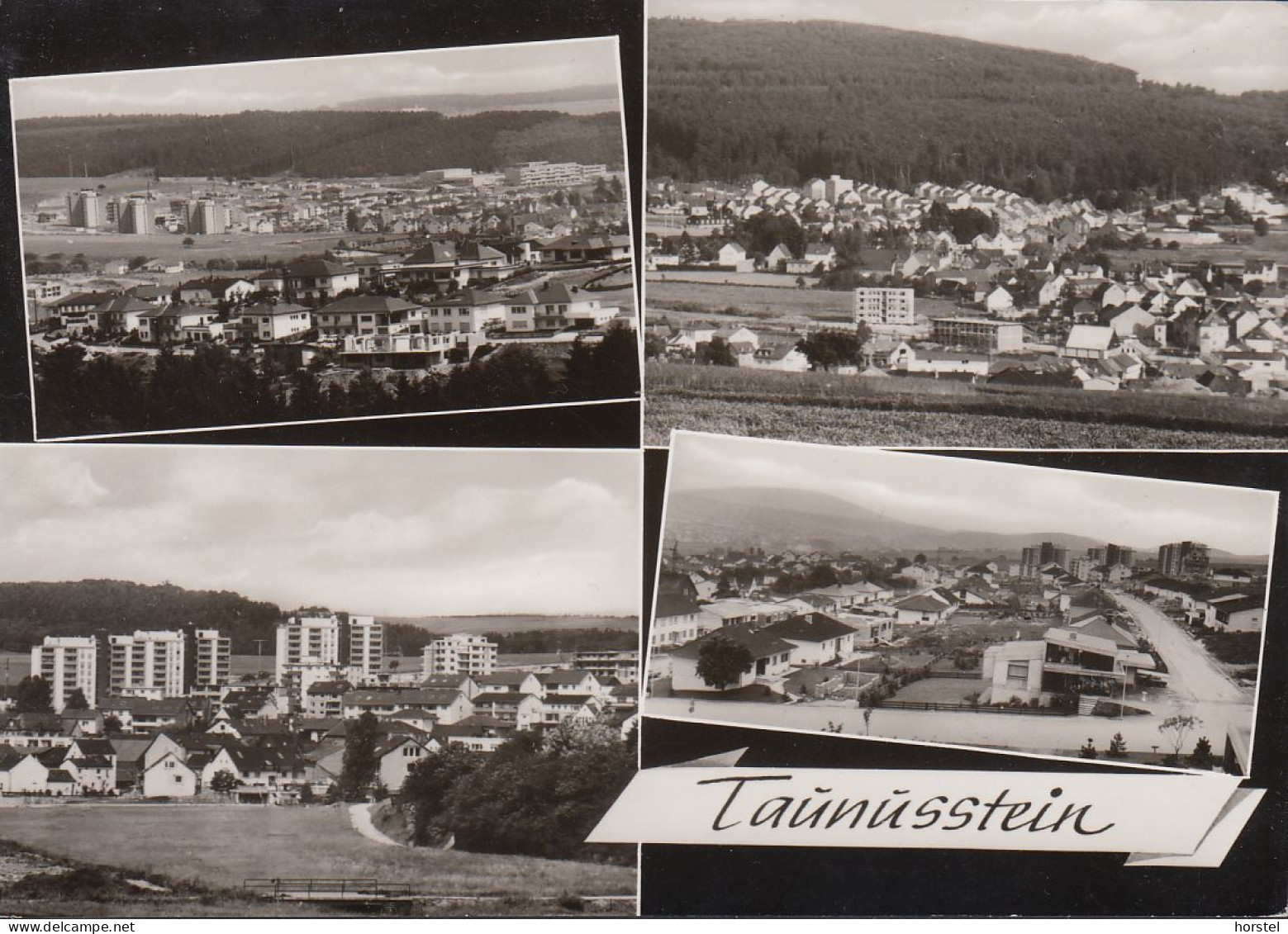 D-65232 Taunusstein - Alte Ansichten - Hochhäuser - Siedlung - Taunusstein