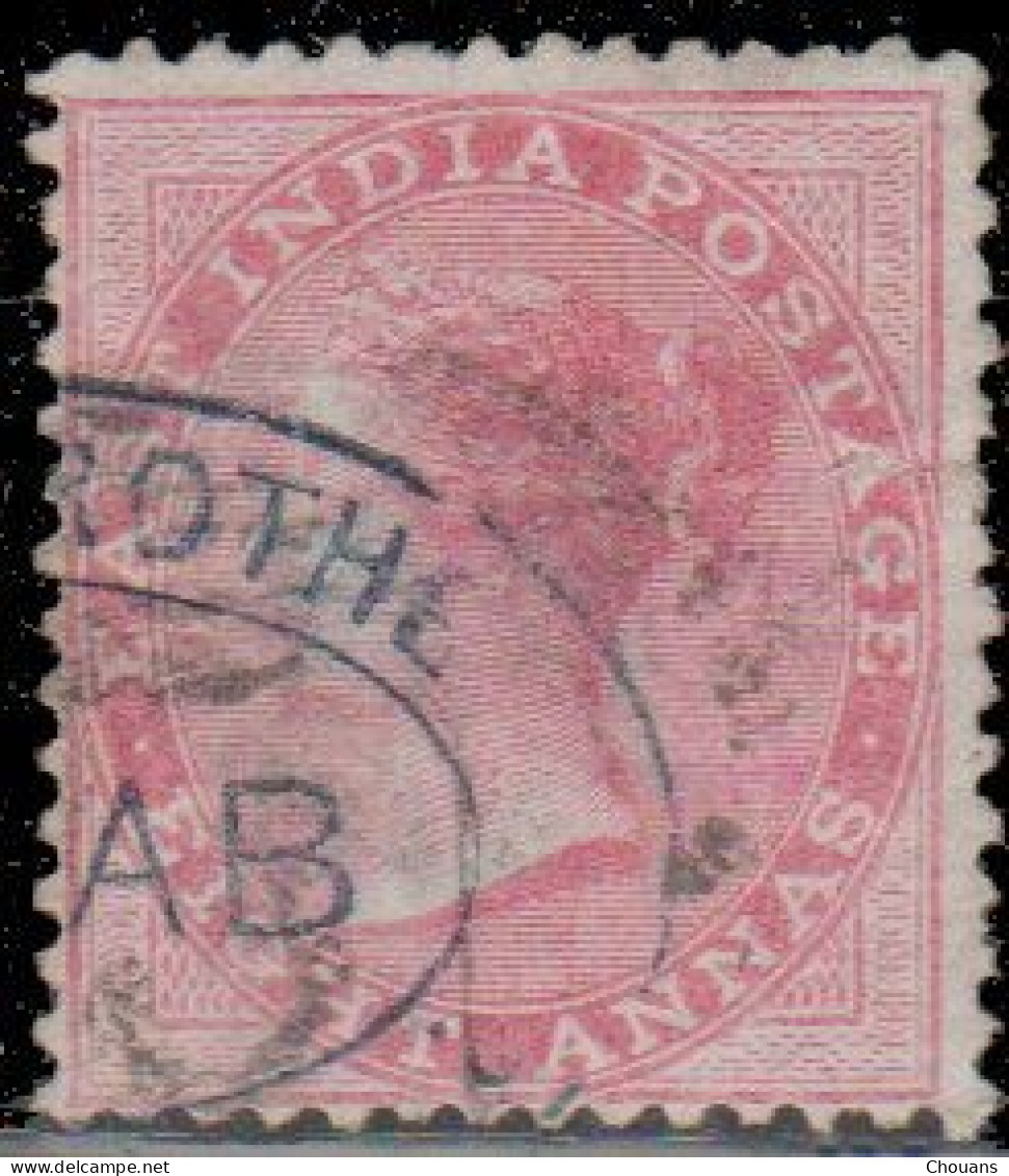 Inde Anglaise 1855. ~ YT 8 - Victoria  Cie Indes - 1854 Britse Indische Compagnie