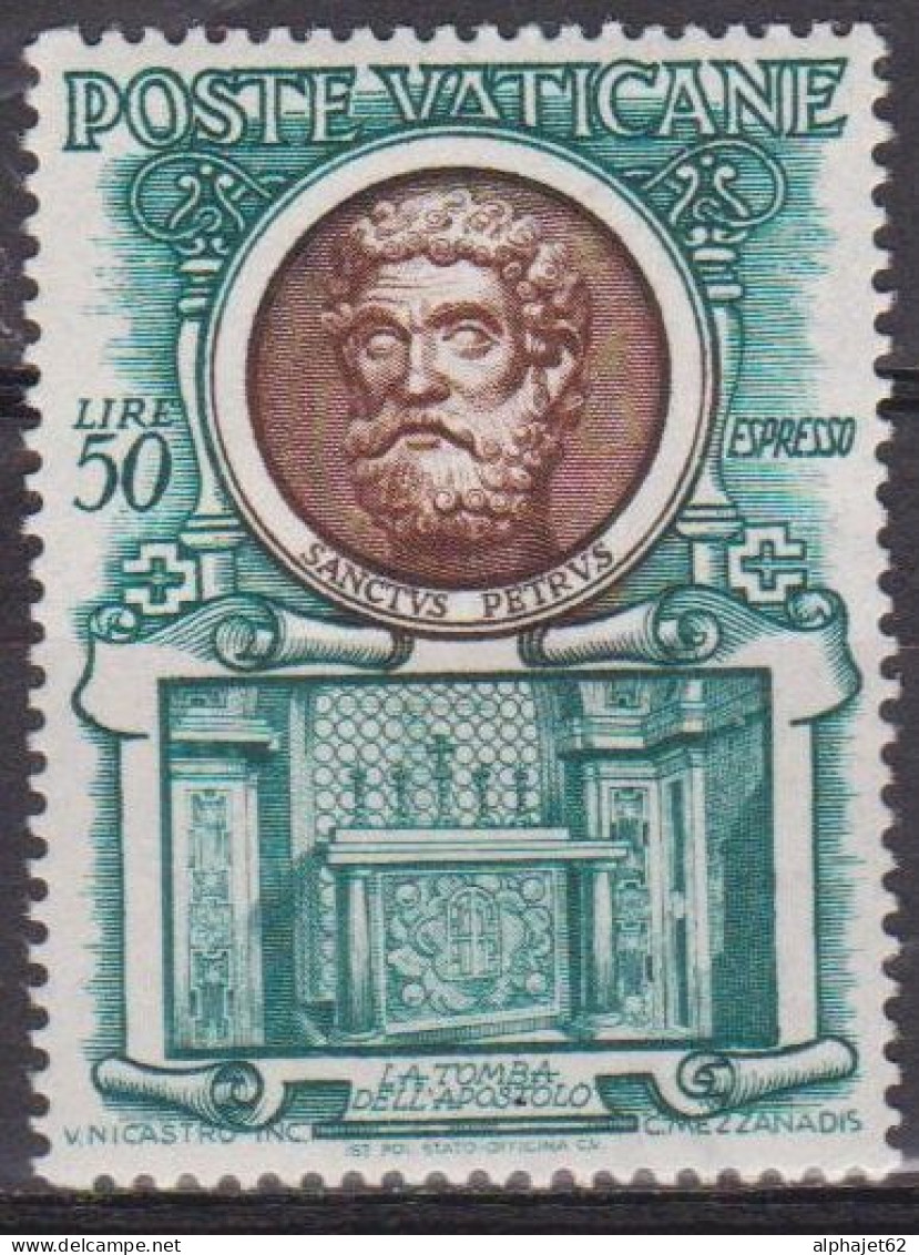 Pape - VATICAN - Saint Pierre - Lettres Par Exprès - N°  13 ** - 1953 - Exprès