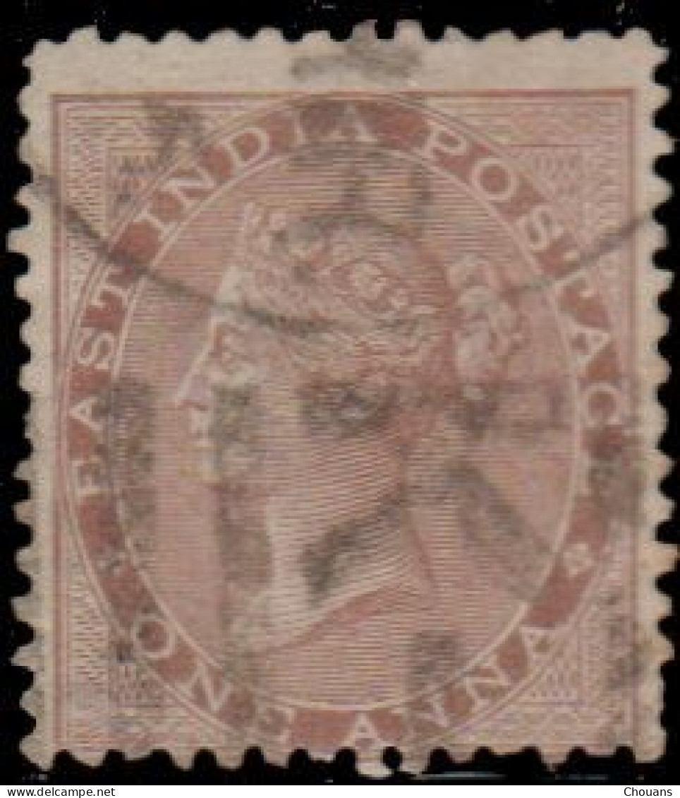 Inde Anglaise 1865. ~ YT 21 - 1 A. Victoria  Cie Indes - 1858-79 Compagnie Des Indes & Gouvernement De La Reine